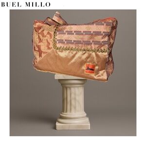 Elegant Women's Tote - Peach and Gold - Buel Millo